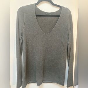 Zadig & Voltaire V-Neck Sweater w embellished
elbows